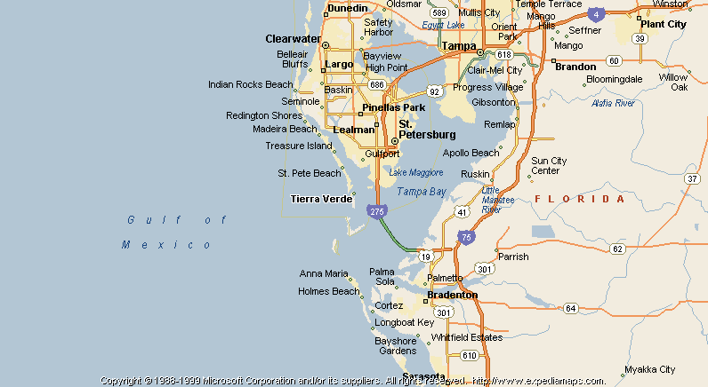 map-of-tierra-verde